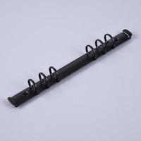 Mécanisme de reliure en métal or rose de haute qualité A5/A6, 6 anneaux, clip de reliure à feuilles mobiles 15/19/25/32MM, écologique, 150 lb