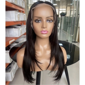วิกผมด้านหน้าแบบมีลูกไม้ใหม่13*4เส้น100% ตรงเรียบเนียนผมคนบราซิลแท้100% <span class=keywords><strong>ผม</strong></span>มนุษย์ใสตัดเป็นชั้นทรง<span class=keywords><strong>ผม</strong></span>ใหม่ - Product Image 1