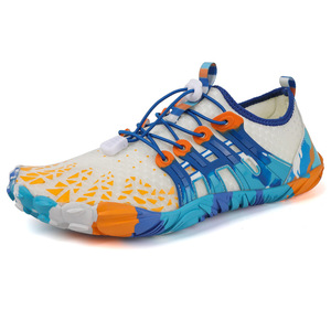 <span class=keywords><strong>Scarpe</strong></span> Acquatiche Nere, Verdi e Arancioni con Blocchi di Colore, con Coulisse, Asciugatura Rapida, in Mesh Antiscivolo, per Esterni e Spiaggia - Product Image 5