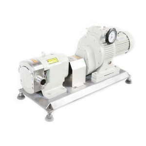 Stainless Steel Sanitary Lobe Rotor Rotary Gear Pump for Food Grade Drinking Water Treatment Industrial Pharmaceutical CHYNA-LRP - Product Image 1