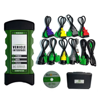 Adaptador de Interfaz de Vehículo Profesional DLA+ con Escáner OBD, Software 2026 V2, Herramienta de Diagnóstico de Fallas para Camiones Pesados