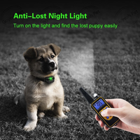 IP67 Wasserdichtes Anti-Bark-Hunde trainings halsband mit Remote-Hundes chock halsbändern 2400FT für 3 Hunde