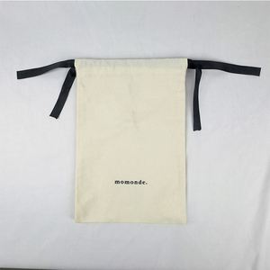 Wholesale Custom Logo Reusable Organic Cotton Jewelry Packaging Small Muslin Calico Canvas <b>Drawstring</b> <b>Pouch</b> Bag Craft - Product Image 2