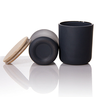 Bougie parfumée en gros, luxe, livraison gratuite, bougie en cire de soja, pots en verre avec couvercles et emballages