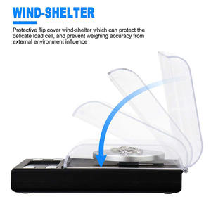 J&R Beste 0,001 g Waageausrüstung hochpräzise Gold-, Edelstein-, Diamantschmuckgeschäft Gewichtswaage - Product Image 4