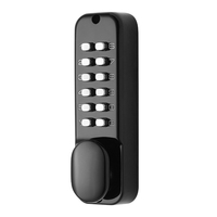 Cerradura de Puerta Mecánica Digital de Seguridad con Código, de Segunda Generación, con Manija Giratoria, Doble Cara, sin Llave