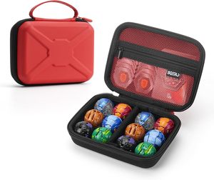 Étui compatible avec 12 figurines <span class=keywords><strong>Bakugan</strong></span>, BakuCores et Armored Alliance, figurine d'action Geogan Rising Battle - Product Image 1