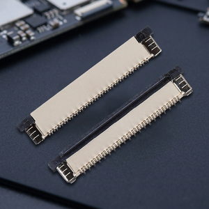 ขั้วต่อ PCB แบบ SMT FPC ทองเหลืองชนิดเวเฟอร์ ระยะพิทช์ 0.5 มม. แบบตัวผู้ 50V AC/DC - Product Image 3