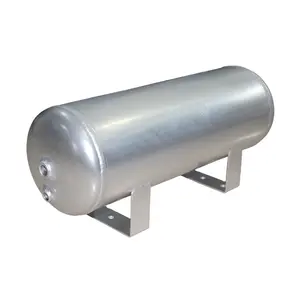 4 gallon polished aluminum air tank