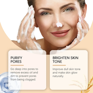 Tendre la mousse de la peau Nettoyer le visage Hydrater et Dense Riz Nettoyant pour le visage - Product Image 2