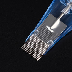 <span class=keywords><strong>Wjx</strong></span> - Caja de 10 <span class=keywords><strong>Agujas</strong></span> y Cartuchos de Tatuaje Desechables Azules Especiales de Gran Tamaño - Product Image 5