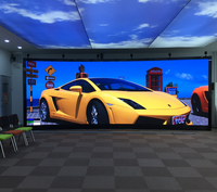 Pantalla LED Interactiva P2.5 para Interiores con Unión de Esquinas sin Costuras para Centros de Experiencia Creativa en Museos y Exhibiciones en Galerías de Arte