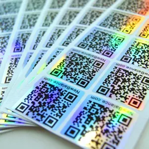 Custom Made Design Sticker Hologram Security Labels Authenticity Anti Logo Stickers Custom Hologram Sticker