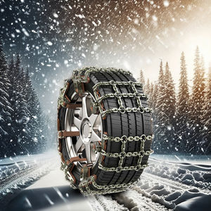 Nouvelles chaînes de dérapage de <span class=keywords><strong>neige</strong></span> en acier galvanisé anti-dérapant chaîne de pneu pour voitures Chaînes à <span class=keywords><strong>neige</strong></span> de voiture de performance - Product Image 4