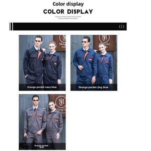 Abbigliamento da <span class=keywords><strong>lavoro</strong></span> ad alta visibilità traspirante ad alta visibilità comodo uniforme <span class=keywords><strong>di</strong></span> sicurezza riflettente per i lavoratori edili - Product Image 4