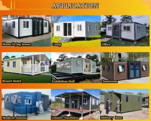 Panda Box Maison Pliante Récipient Extensible Autoportant avec Panneau Sandwich Extensible Mobile Home Pliable à Deux Pièces - Product Image 6