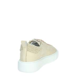 Donna Sneakers W391-SF-TN-BI Chaussures Chunky Beige Doublées de Fourrure Confortables à Porter - Product Image 3