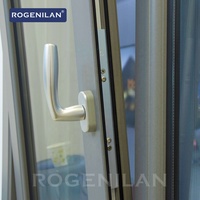 Ventanas de Aluminio con Doble Acristalamiento Rogenilan, Ventana Abatible de Doble Acción, Diseño de Apertura Interior y Exterior