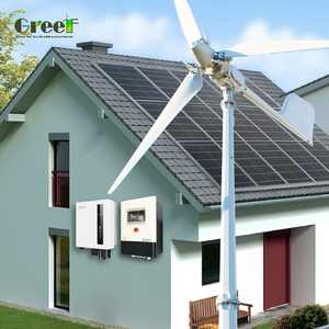 Sistema de Energía Eólica de 5kW Conectado a la Red, Pequeño Sistema Híbrido Solar para Uso Doméstico - Product Image 2