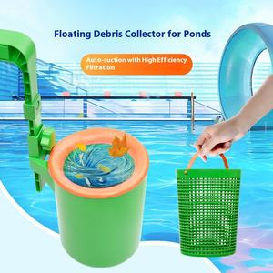 Nettoyeur de <span class=keywords><strong>piscine</strong></span> <span class=keywords><strong>gonflable</strong></span> Extracteur de débris à feuilles caduques en plastique transfrontalier Écumoire flottante <span class=keywords><strong>Bouchon</strong></span> de laitier pour <span class=keywords><strong>piscine</strong></span> - Product Image 3