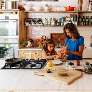 Apg — réchaud à <span class=keywords><strong>gaz</strong></span> avec 5 brûleurs, pot de cuisine à <span class=keywords><strong>gaz</strong></span> à induction design moderne, prix de gros - Product Image 6