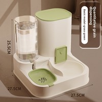 Usine En Gros 2 en 1 Automatique Gravité Pet Alimentaire Distributeur D'eau Pet Auto Mangeoire pour Intérieur Petits Chats Moyens Chiens