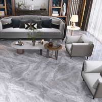 Carreaux Céramique d'Intérieur de Luxe pour Salon, Carrelage Sol 60x60 Effet Marbre