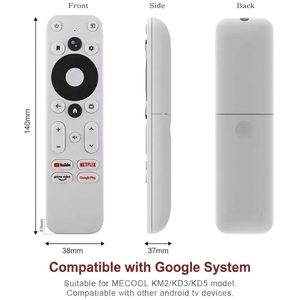 Sprachfernbedienung Kompatibel mit Google TV Box H96 Max HAKOPRO <span class=keywords><strong>MECOOL</strong></span> SKYWORTH Android Google-zertifizierter TV-<span class=keywords><strong>Stick</strong></span> - Product Image 2