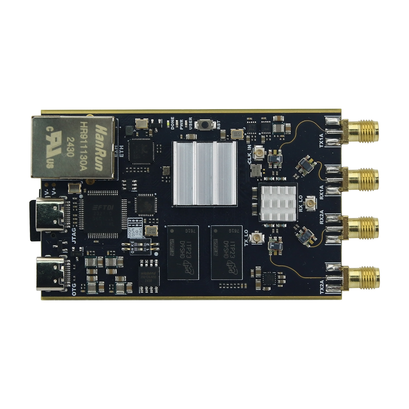 70MHz-6GHz SDR Development Board with Zynq7010+AD9363 for Pluto