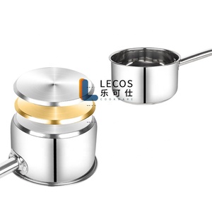 LECOS commerciale multiuso cucina scalda zuppa pentola caldaia acciaio inossidabile bollente pentola <span class=keywords><strong>per</strong></span> salsa di latte alla rinfusa - Product Image 1