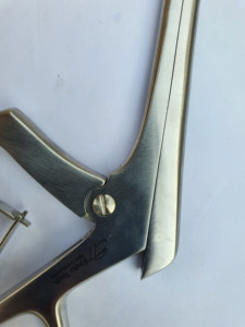Endo Tech ETI-1001-510 – Instrument chirurgical ORL manuel en acier inoxydable de qualité supérieure, perforateur osseux Kerrison, réutilisable, garantie 5 ans - Product Image 2