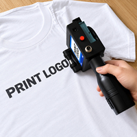 Imprimante jet d'encre portable 12,7 mm pour T-shirts, codes QR, dates de péremption, sacs en papier et plastique