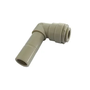 Lynzo 3/8 "5/16" 1/4 "Tubo de filtro de agua conector de manguera de plástico todos los tamaños empuje en conexión rápida y accesorios de tubería PPR POM PP