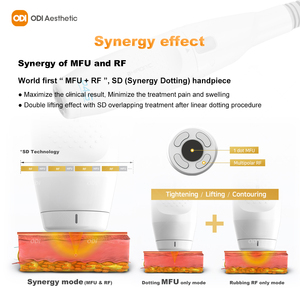 Machine professionnelle de raffermissement de la peau à double poignée, pour lifting du visage SMAS profond, élimination des graisses, élimination des rides, remodelage du corps - Product Image 4