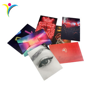 Cartes esthétiques, cartes de vœux, décoration murale, cartes postales artistiques, kit de collage pour salon, papier offset - Product Image 2