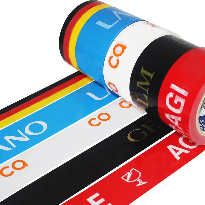 High quality Waterproof shipping tapes with logo printed Jumbo roll tape BOPP Clear packaging tape