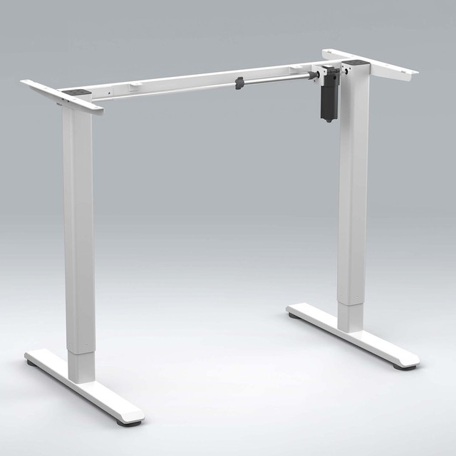 Single Motor Electric Height Adjustable Desk Frame Smart Standing Desk Lifting Computer Desk Office Table Furniture CE GS UKCA