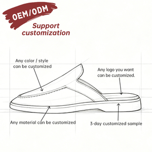 Mocasines de Ante sin Talón para Hombre, Estilo Slip-on, Zuecos Casuales Transpirables y Ligeros, Zapatos Planos para Oficina - Product Image 3