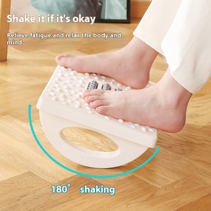 Nhựa Hiện Đại Văn phòng dưới bàn footstool Non-Slip dành cho người lớn Rocking <span class=keywords><strong>Pedal</strong></span> hộ gia đình trẻ em của sofa bền footrest - Product Image 2