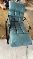 Brun en bois Offre Spéciale/chaise berçante moderne tissu de dossier gris pour le salon