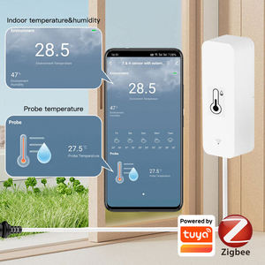 Tuya Zigbee <b>Temperatures</b> Humidity <b>Sensor</b> With External Probe <b>Wireless</b> <b>Temperatures</b> App Monitor for Freezer Fish Tank - Product Image 5