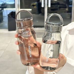 Passion Transparent Sports Water Bottle 500ml 1000ml With Handle For Outdoor Use - Product Image 4