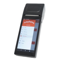GOODCOM Terminal de pantalla táctil Pos Código QR Ticket de estacionamiento portátil Imprimir Android Pos