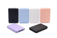 Cargador Portátil Mini de 5000mAh, Power Bank de Uso Diario con Conexión Directa, Cargador de Teléfono Portátil para Viajes/Uso Diario/Regalo