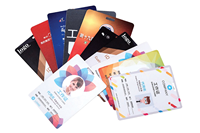 Feuille de PVC plastique pour impression jet d'encre EMMA A4 ou sur mesure pour carte d'identité
