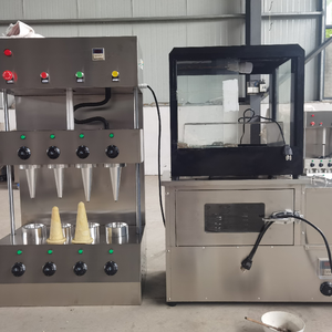 Nueva Máquina Eléctrica Multifuncional para Hacer Conos de Pizza de Acero Inoxidable 304, Portátil y Fácil de Operar, con Precio de Fábrica - Product Image 1