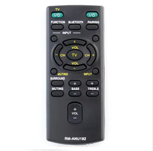 Uso del mando a distancia de la <span class=keywords><strong>barra</strong></span> de <span class=keywords><strong>sonido</strong></span> de <span class=keywords><strong>Sony</strong></span> (en inglés) - Product Image 1