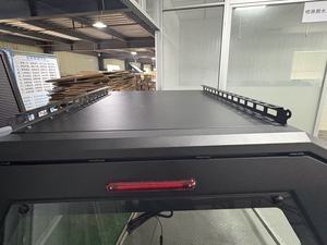 Cubierta de caja de camioneta eléctrica plegable y bloqueable de aleación de aluminio, tipo Hardtop, <span class=keywords><strong>para</strong></span> Ford F-150 Maverick Ranger, ajuste personalizado - Product Image 4