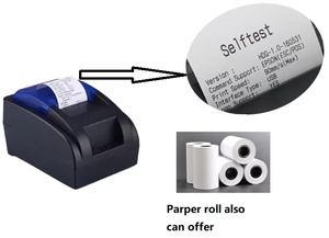 Impresora de Recibos para Terminal Punto de Venta de 58 mm, Impresora de Recibos Inalámbrica Rentable para Supermercado, Impresora con Puerto <span class=keywords><strong>USB</strong></span> - Product Image 4