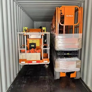 Plate-forme élévatrice à ciseaux électrique autopropulsée pour l'extérieur à haute altitude Camion à échelle de 12.2m pour espaces de travail surélevés - Product Image 1